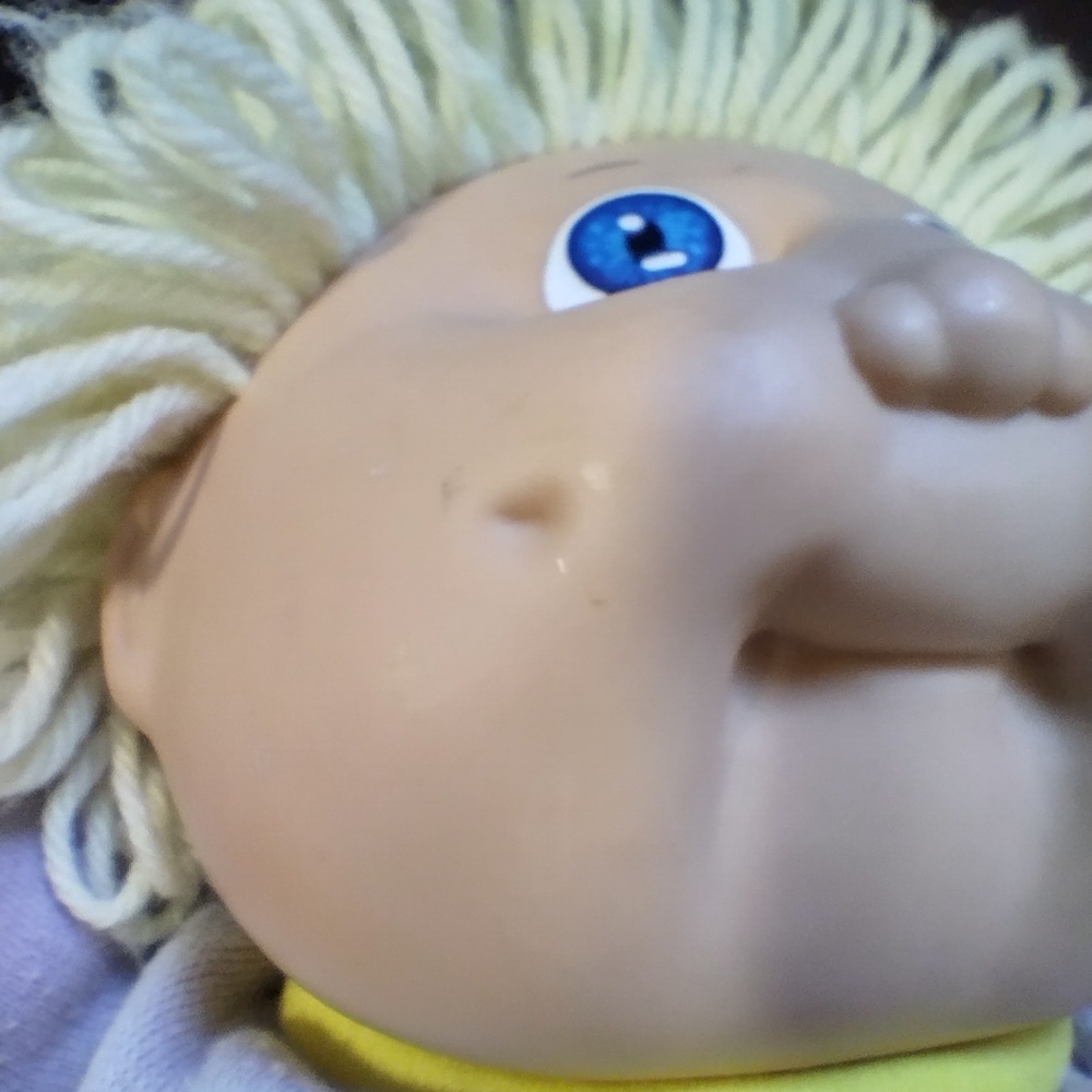 Vintage 1985 Cabbage Patch Kid, Blue Signature, Yarn Hair - Picture 12 of 12